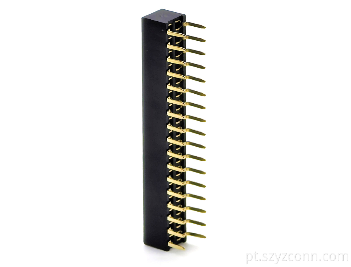 2.0mm female header 34p